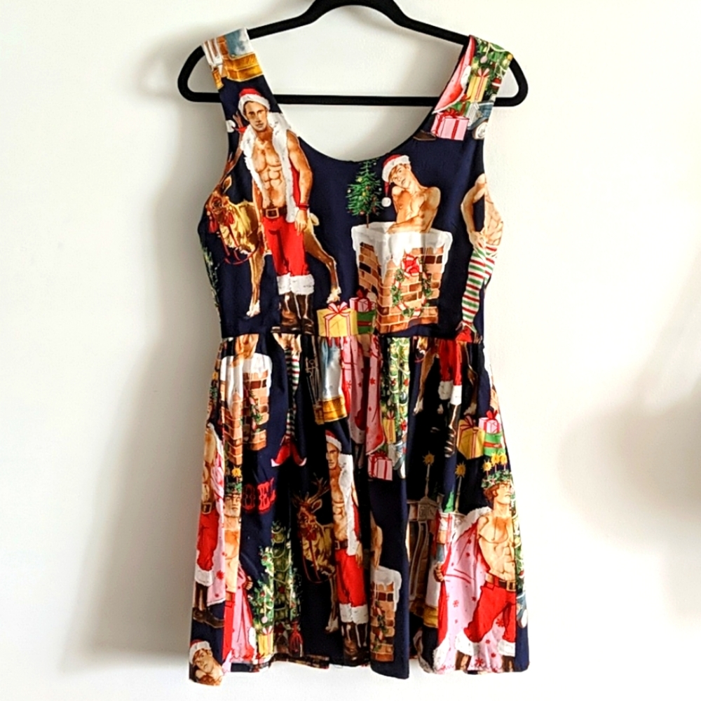 Christmas Studs Dress